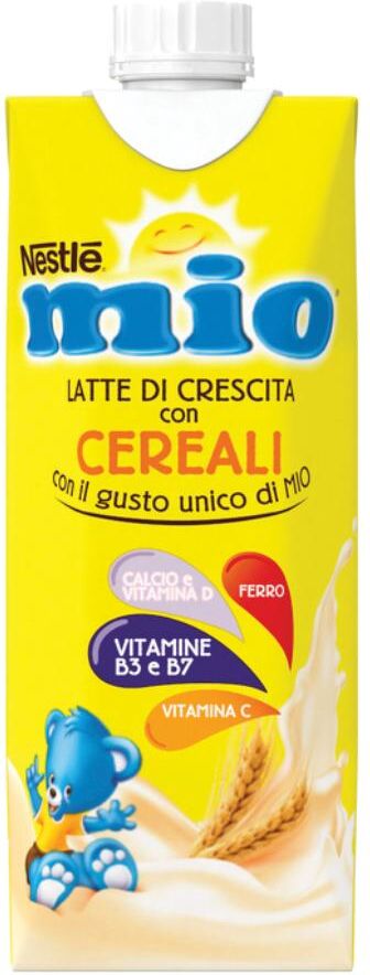 nestle' italiana spa nestlè mio latte di crescita cereali 500ml - latte per bambini con cereali per una crescita sana