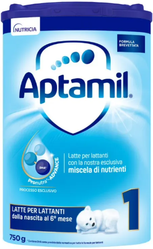 Danone Nutricia Spa Soc.Ben. Aptamil 1 Latte Dalla Nascita 750g - Latte per lattanti dalla nascita al 6° mese