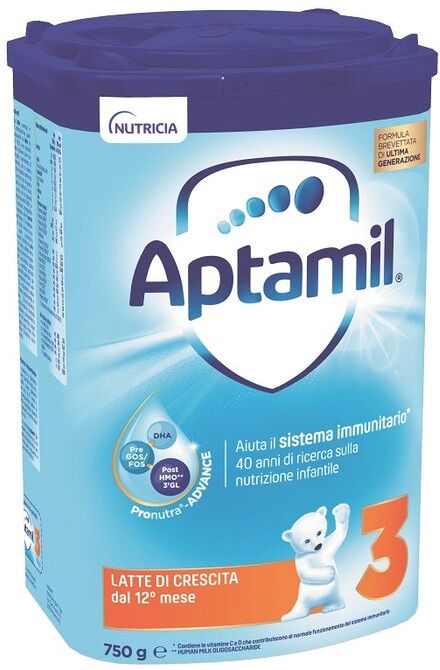 Mellin Aptamil 3 Latte di Crescita 750g - Nutrizione di qualità per bambini in crescita