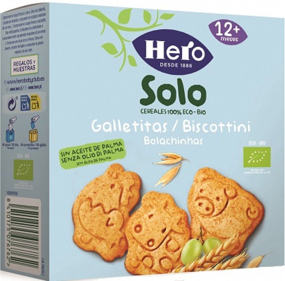 Fater Spa SOLO BISCOTTINI HERO - BIOLOGICO 100G