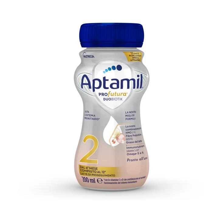 Danone Nutricia Spa Soc.Ben. Aptamil Profutura 2 Latte 200ml 6Mesi+ - Alimentazione complementare per lattanti
