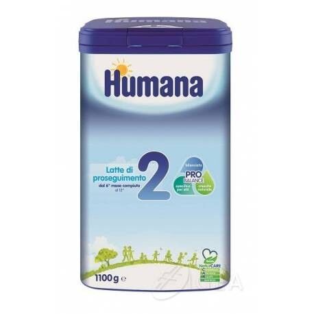 Humana Italia Spa Humana probalance 2 latte in polvere 1100g