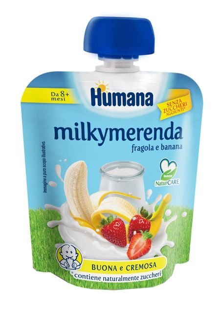 Humana MILKYMERENDA Frag/Banana*100g