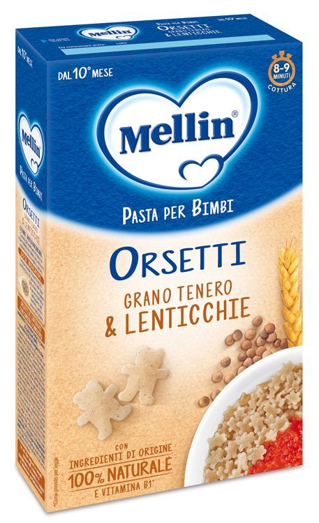 MELLIN Pastina Orsetti C/Lenticchie