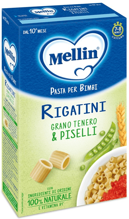 MELLIN Past.Rigatini C/Piselli