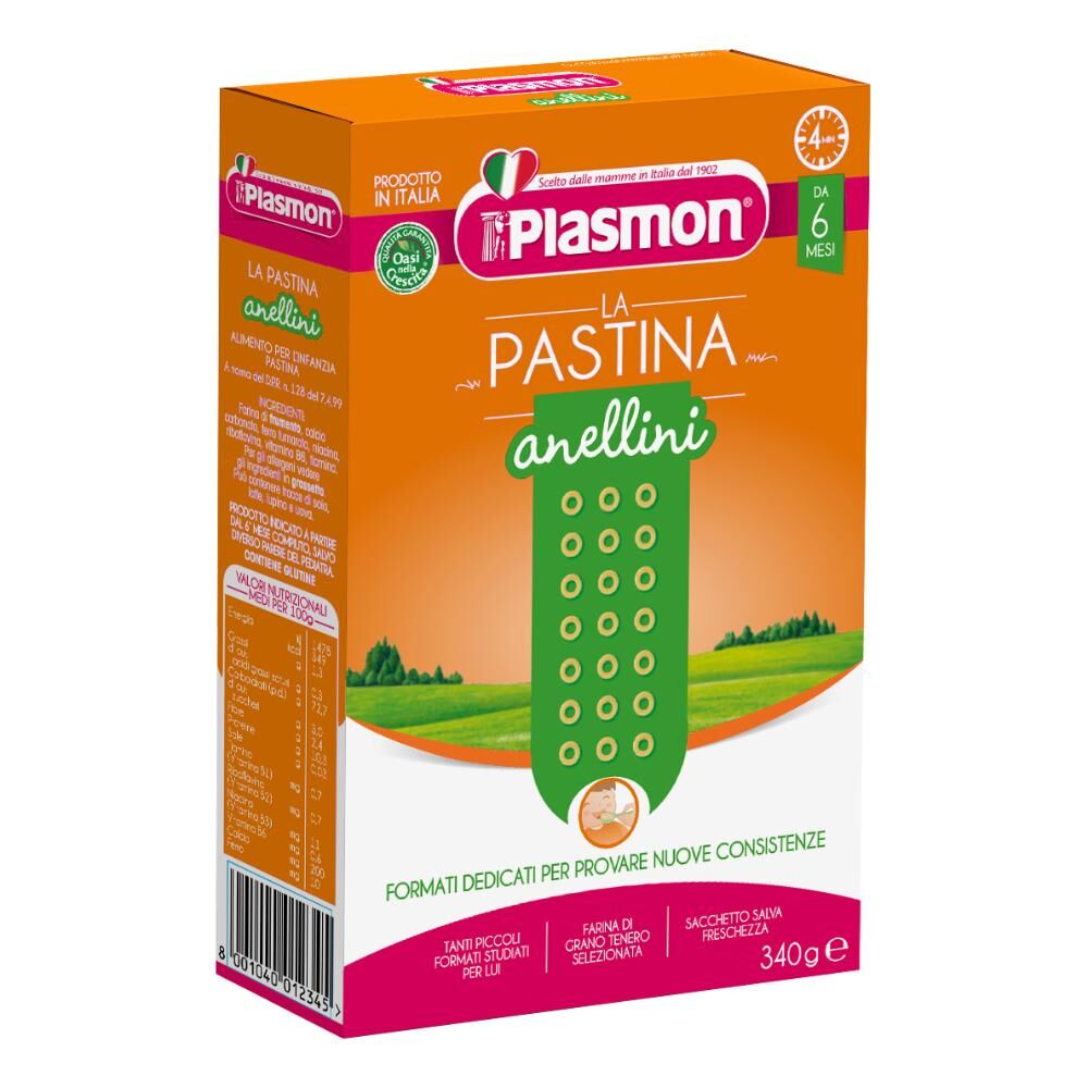 Plasmon (Heinz Italia Spa) PLASMON Pastina  2 Anellini