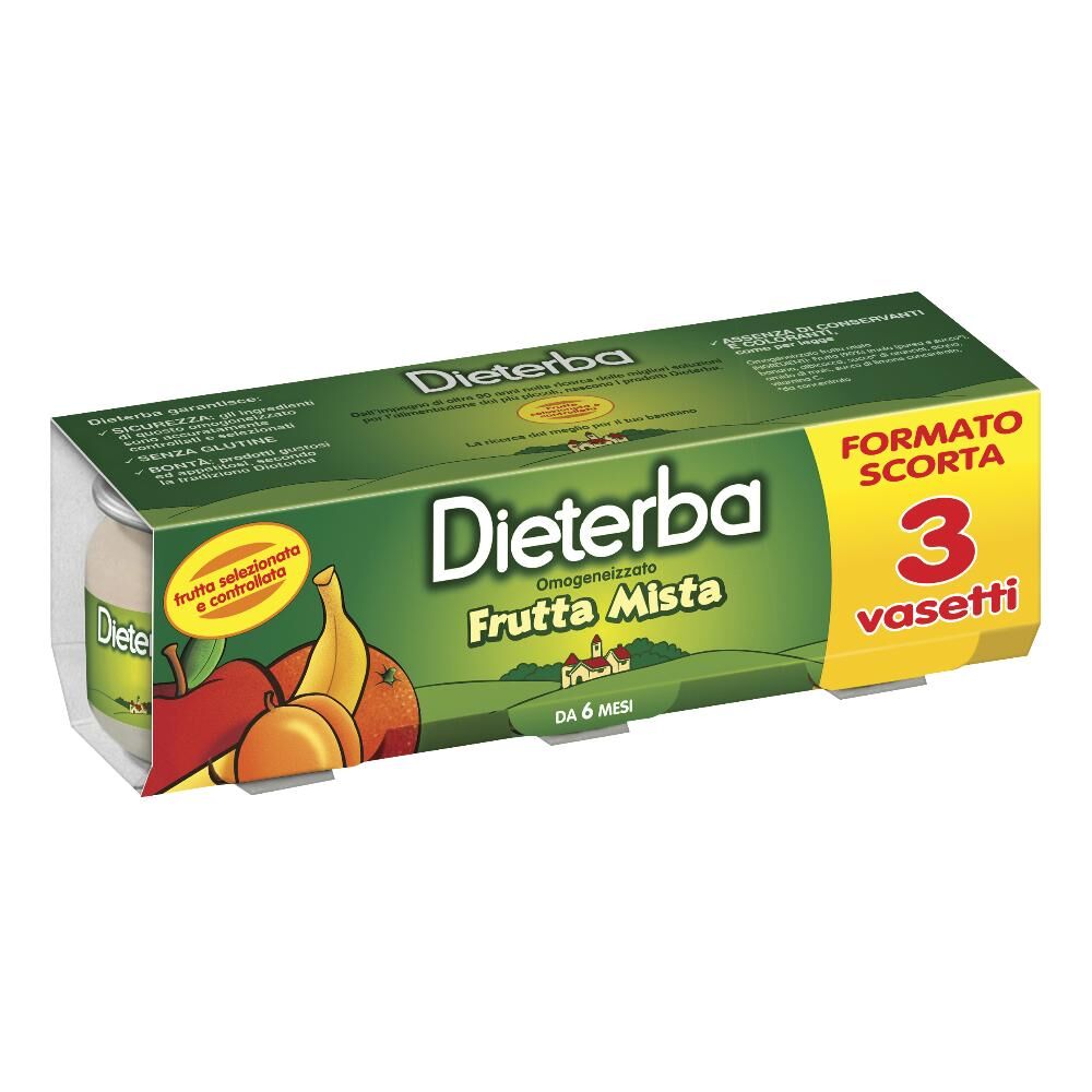 Dieterba (Heinz Italia Spa) DIETERBA Omog.Frutta Mista 3x80g