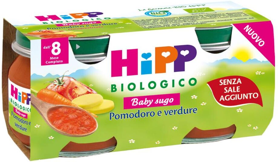 HIPP SUGO POMODORO VERD 2X80