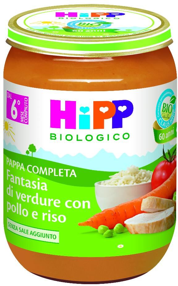 Hipp Italia Srl HIPP FANTASIA VERD POL/RISO 190G