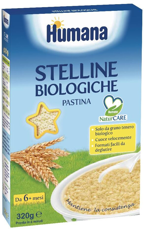 Humana Italia Spa HUMANA Pastina Stelline Bio 320g