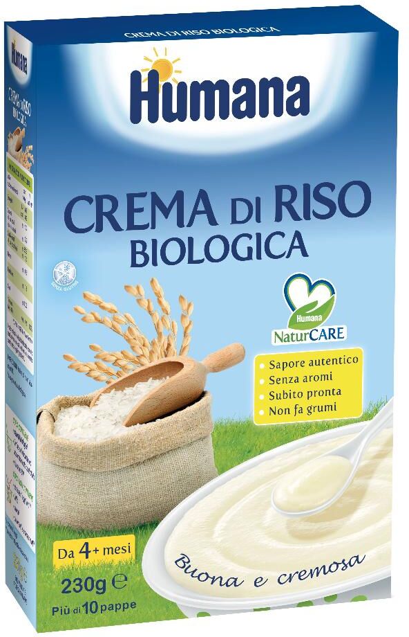 Humana Italia Spa HUMANA CREMA DI RISO BIO 230G