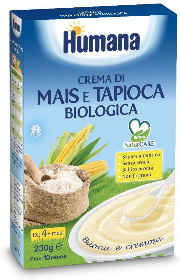 Humana Italia Spa HUMANA Crema Mais Tapioca Bio 230g