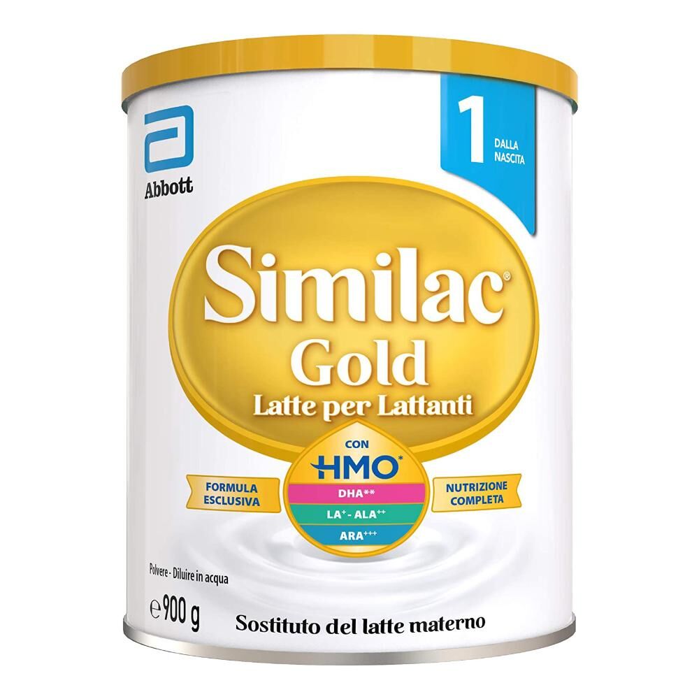 Abbott Similac Gold - Latte per Lattanti dalla nascita 900 g
