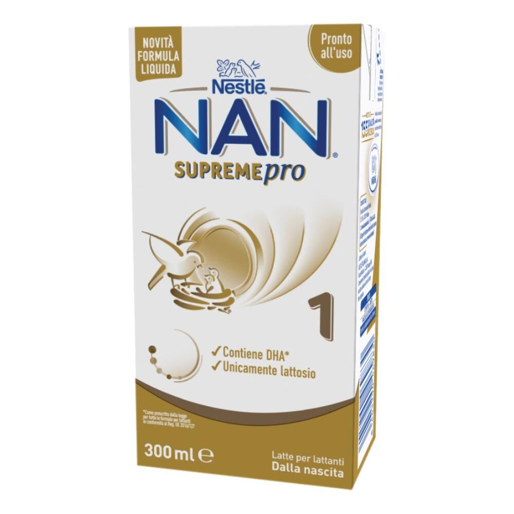 Nestle Infant Nestlé Nan Supremepro 1 Latte per Lattanti Liquido Dalla Nascita - Brick da 300ml
