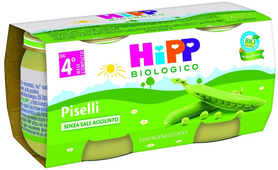 HIPP OMOG PISELLI 80G 2PZ