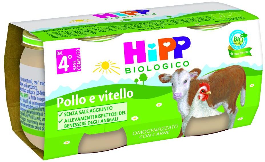 Hipp Bio Omog Vitel/pol 2x80g