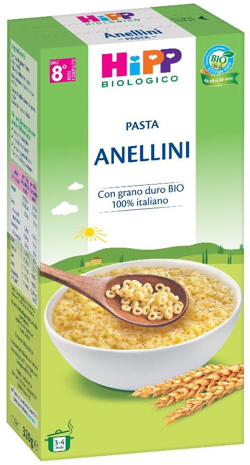 Hipp Italia Srl HIPP PASTINA ANELLINI 320G