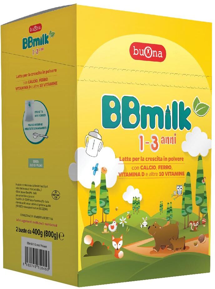 Buona Spa Societa' Benefit BB Milk 1-3 Anni Polv.800g