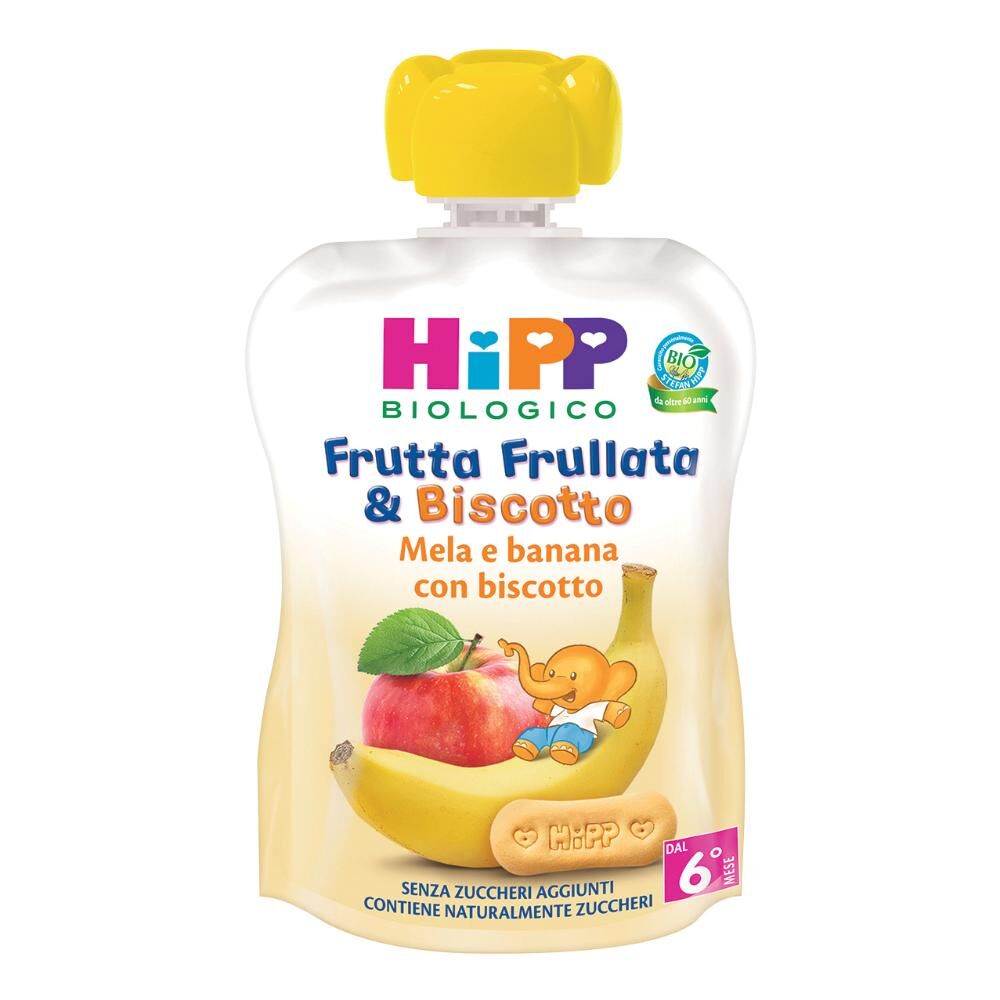 HIPP FRUTTA FRULL&amp;BISC MELA BA