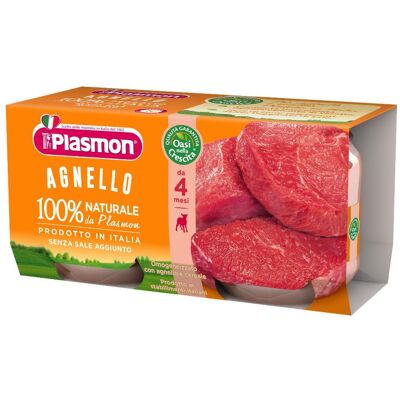 Purea di Cibo per Bebè Agnello Plasmon - Proteine di Alta Qualità - Da 4/6 Mesi Purea di Cibo per Bebè Agnello Plasmon - Proteine di Alta Qualità - Da 4/6 Mesi