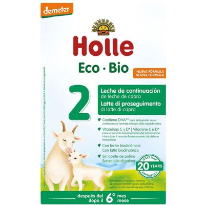 Latte di capra biologico Holle 2 - Latte di proseguimento per neonati Latte di capra biologico Holle 2 - Latte di proseguimento per neonati