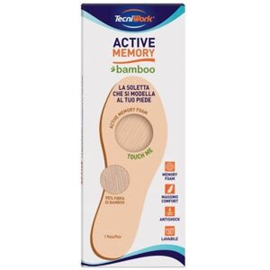 Tecniwork Spa ACTIVE Memory Soletta Bamboo35 - Comfort Naturale per i Tuoi Piedi da Marca XYZ