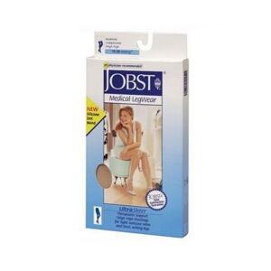 Essity Italy Spa Jobst Ultrasheer Collant Velato A Compressione Graduata 5-10mmHg Colore Natural Taglia 3 - Comfort e Stile per Gambe Leggere