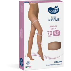 Desa Pharma Srl Collant Linea Charme Maglia Liscia 70 Denari 13-17mmHg - Collant Graduati