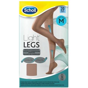 Dr. Scholl Light Legs Collant 20 Denari Nude Taglia M - Collant a Compressione Graduata per Gambe Leggere e Toniche