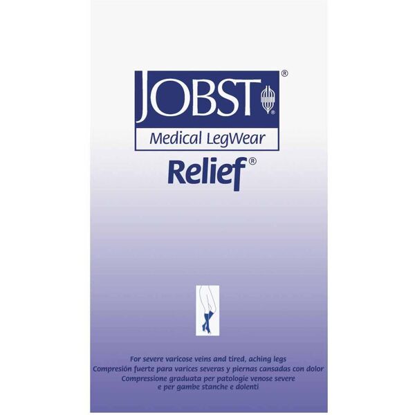 essity italy spa jobst relief calza compressiva 30-40mmhg taglia l - compressione graduale per il massimo sollievo