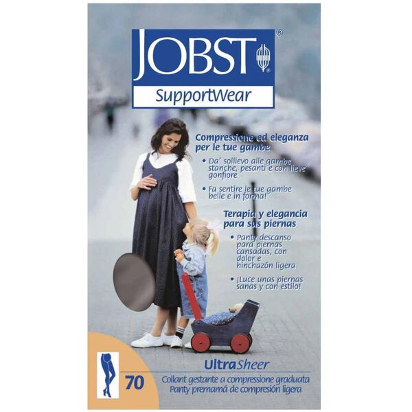 essity italy spa jobst ultra sheer 10-15mmhg collant gestante nature taglia 2 - sostegno e stile per la tua maternità