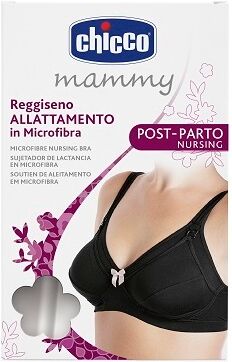 Chicco MAMMA DONNA Reggiseno Allatt.Microfibra Nero 5C