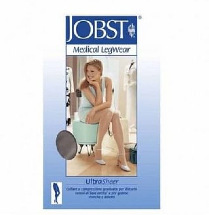 Essity Italy Spa Jobst Ultra Sheer 10-15mmHg Autoreggenti Colore Nero Taglia 3 - Eleganza e Terapia per Gambe Perfette