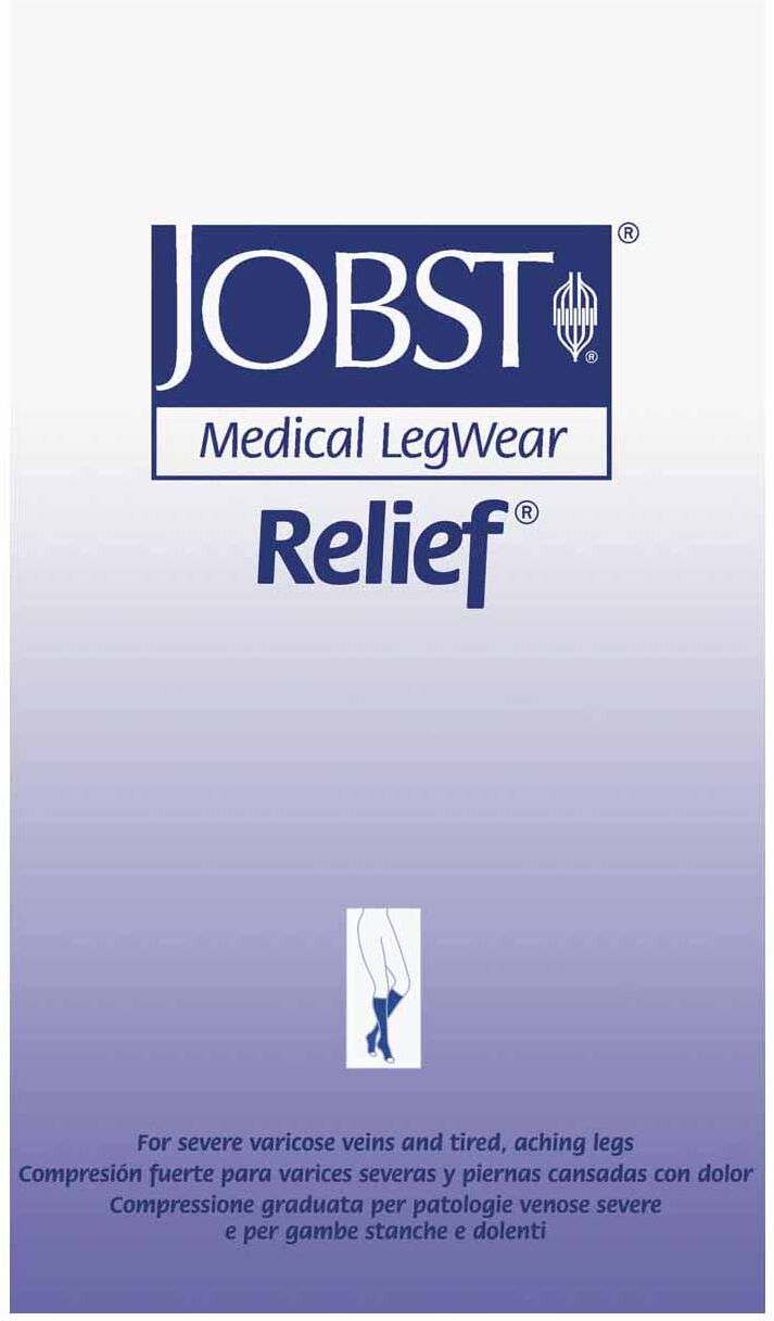 Essity Italy Spa Jobst Relief Calza Compressiva 30-40mmHg Taglia L - Compressione Graduale per il Massimo Sollievo