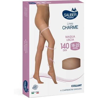 DESA PHARMA Srl Linea Charme Collant 140 Denari Nero Taglia 4 DESA PHARMA Srl Linea Charme Collant 140 Denari Nero Taglia 4