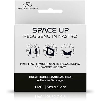 WONDER COMPANY Srl LR Wonder Space Up Reggiseno in Nastro, 5 M x 5 cm WONDER COMPANY Srl LR Wonder Space Up Reggiseno in Nastro, 5 M x 5 cm