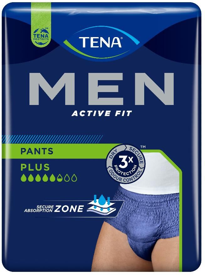 Essity Italy Spa Tena Men Pants Active Fit Taglia M - 9 Pezzi