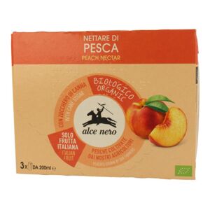 Alce Nero Spa ALCE NERO Nettare Pesca 3x200ml