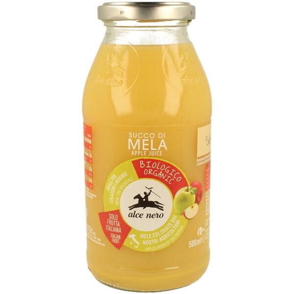 alce nero succo 100% mela bio 500ml