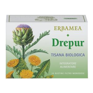 Erbamea Srl Drepur - Tisana Biologica Depurativa - 20 Bustine - Marca SaluteInArmonia