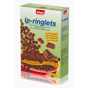 Danone Nutricia Spa Soc.Ben. Lp Ringlets Cereali Cioccolato 250g - Anellini al Cioccolato a Basso Contenuto Proteico