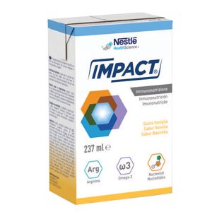 Nestle' It.Spa(Healthcare Nu.) Nestlé Impact Oral Caffè 3x237ml - Integratore Nutrizionale Liquido Energizzante