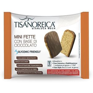 Gianluca Mech Spa Tisanoreica Style Mini Fette Biscottate 40g - Mini Fette Biscottate al Cioccolato Glycemic Friendly