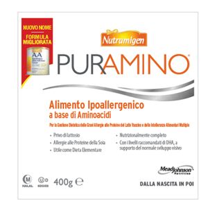 Reckitt Benckiser H.(It.) Spa Nutramigen - Puramino Latte in polvere con amminoacidi per bambini allergici 400g