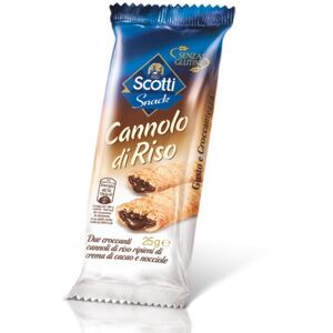 Riso Scotti Spa SCOTTI Snack Cannolo di Riso 25g