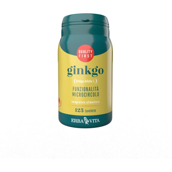 ginkgo erba vita 125 tavolette