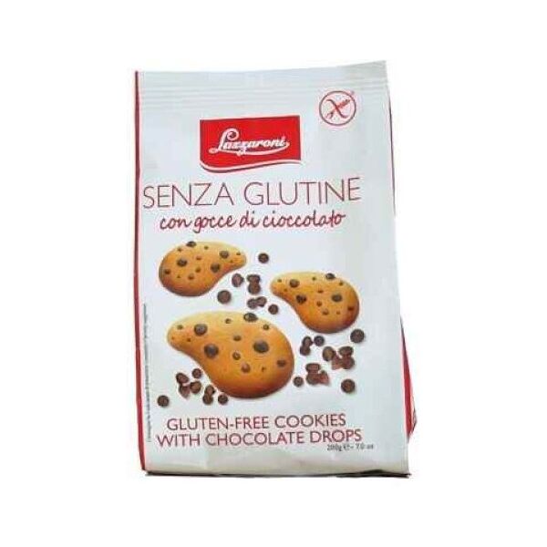 d.lazzaroni & c. spa lazzaroni frollini con gocce cioccolato senza glutine 200g