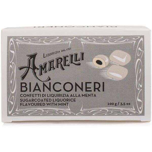 amarelli srl amarelli liqu bianconeri bs 100g