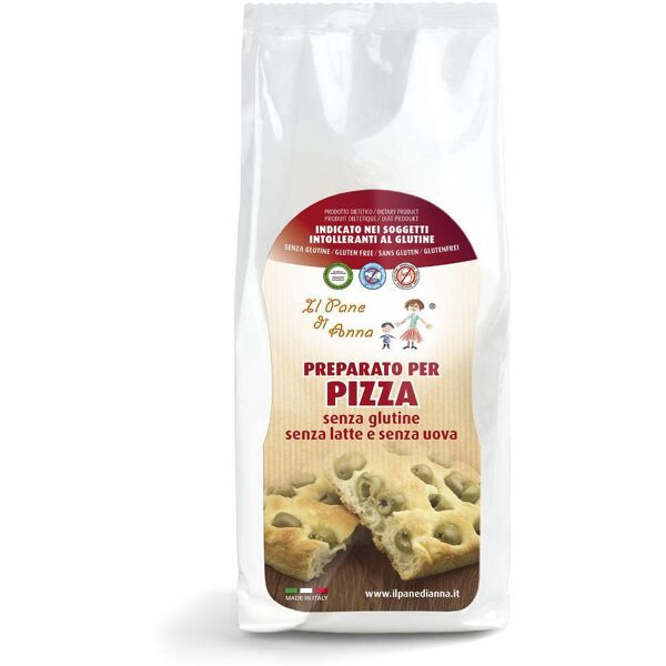 molino rivetti pietro srl pane anna preparato per pizza s/latte 500g