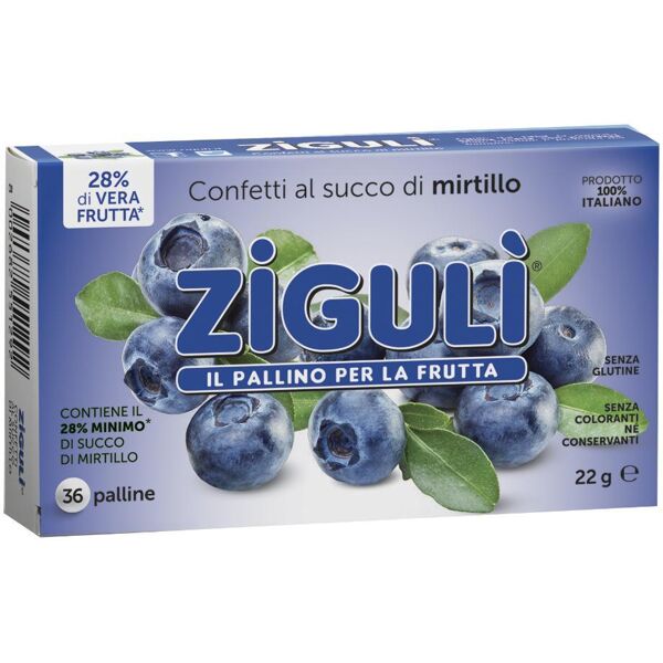 falqui prodotti farmac. srl ziguli mirtillo 36palline 22g